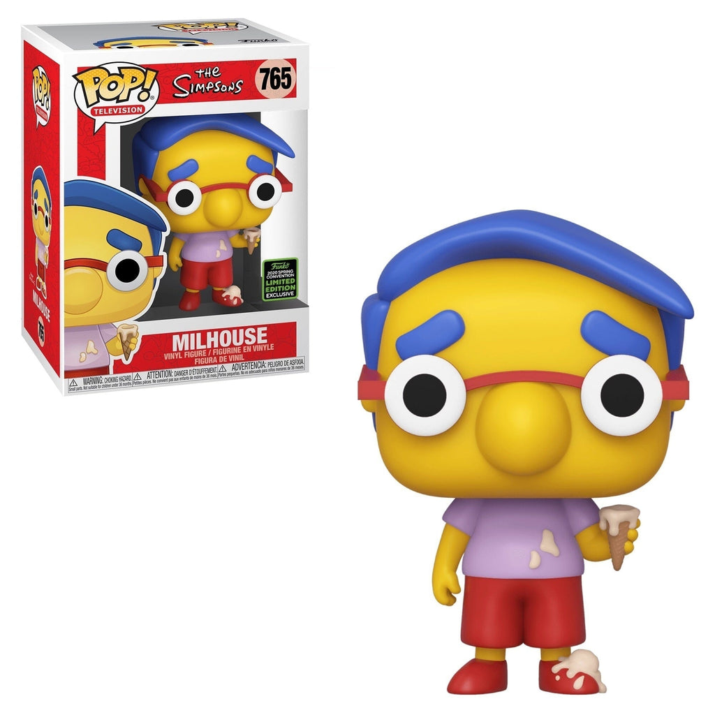 The Simpsons Milhouse Spring Convention Exclusive Funko Pop! #765