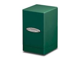 Ultra Pro Forest Green Satin Tower Deck Box