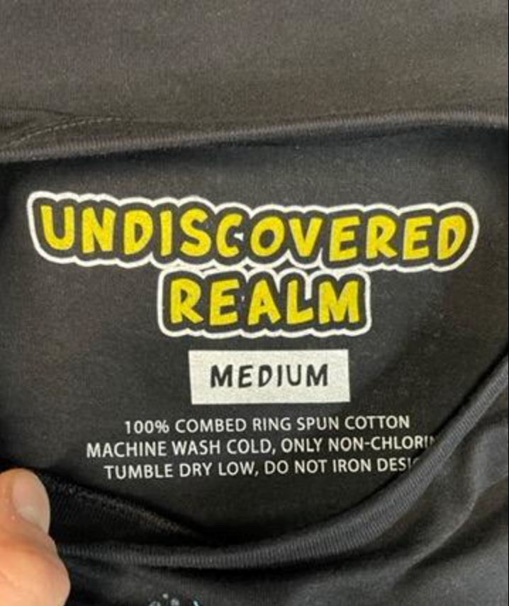 Undiscovered Realm Symbiote Limited Edition Shirt Shirt Undiscovered Realm