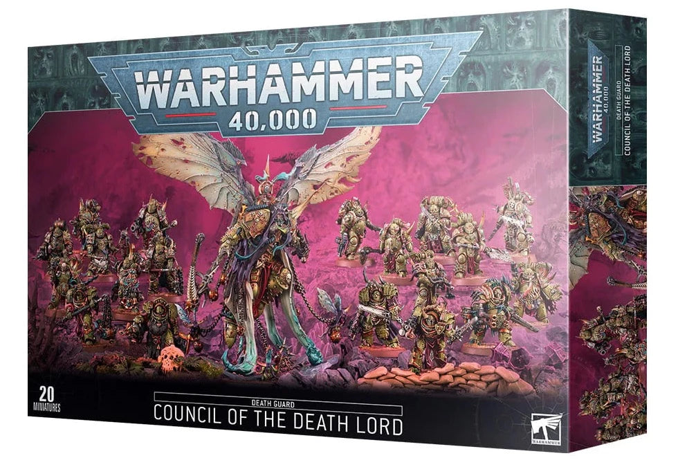 Warhammer 40000 Death Guard Battleforce Council of the Death Lord Undiscovered Realm