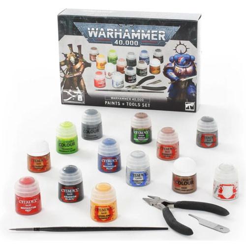 Warhammer 40k: Paint & Tool Set (2020)