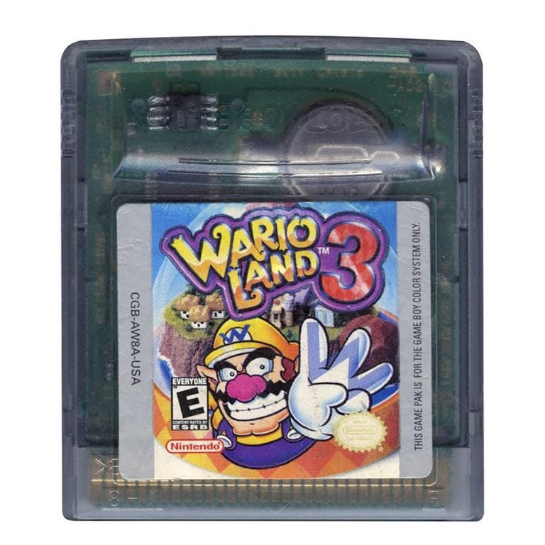 Wario Land 3 for the Nintendo Gameboy Color (GBC) (Loose Game)