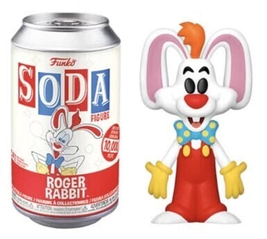 Who Framed Roger Rabbit Roger Rabbit Funko Vinyl Soda (Opened Can)