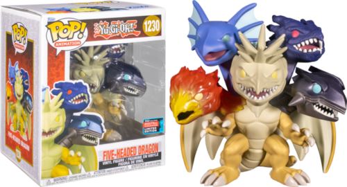 Yu-Gi-Oh! Five-Headed Dragon 6 Inch Fall Convention Exclusive Funko Pop! #1230