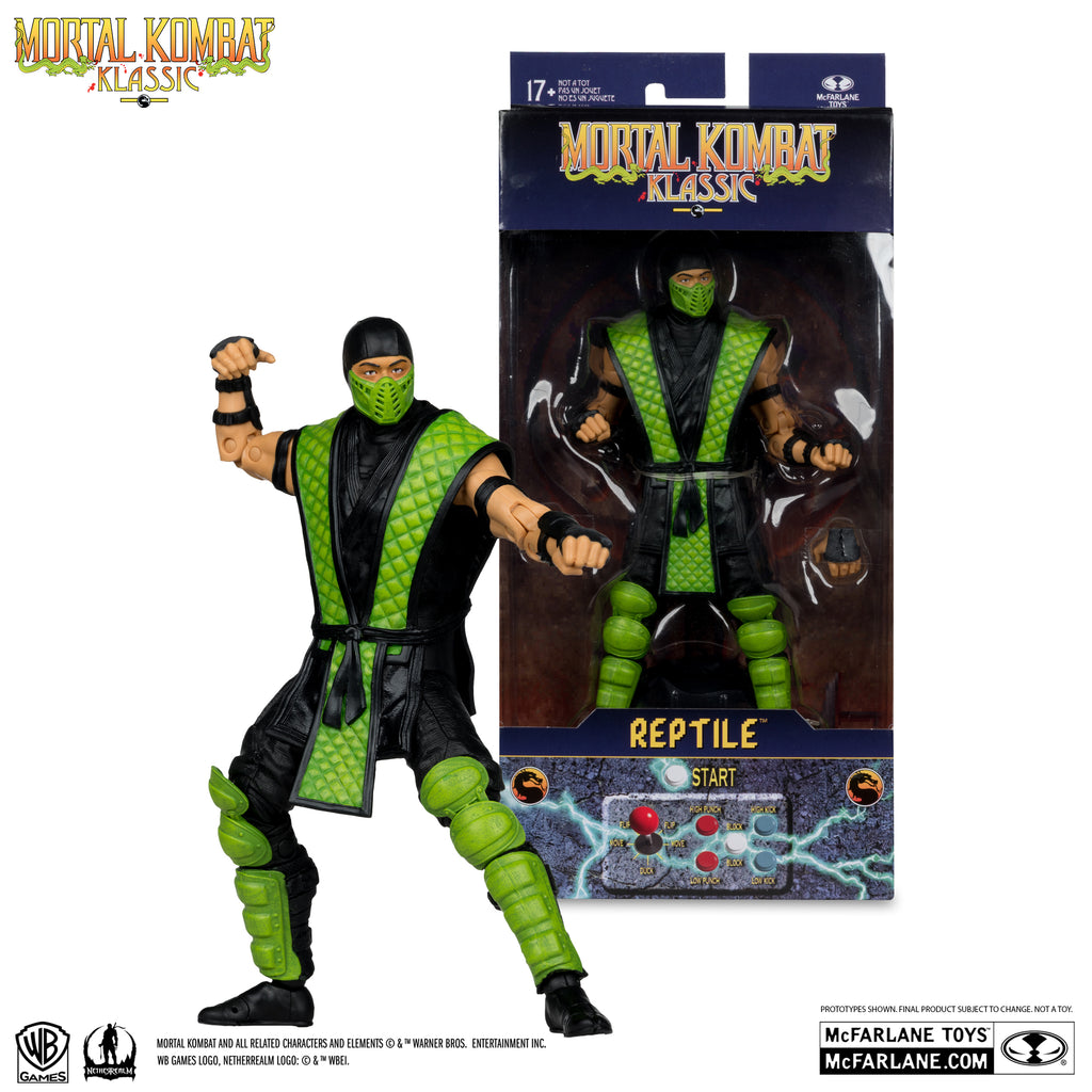 McFarlane Mortal Kombat Klassic: Reptile Action Figure