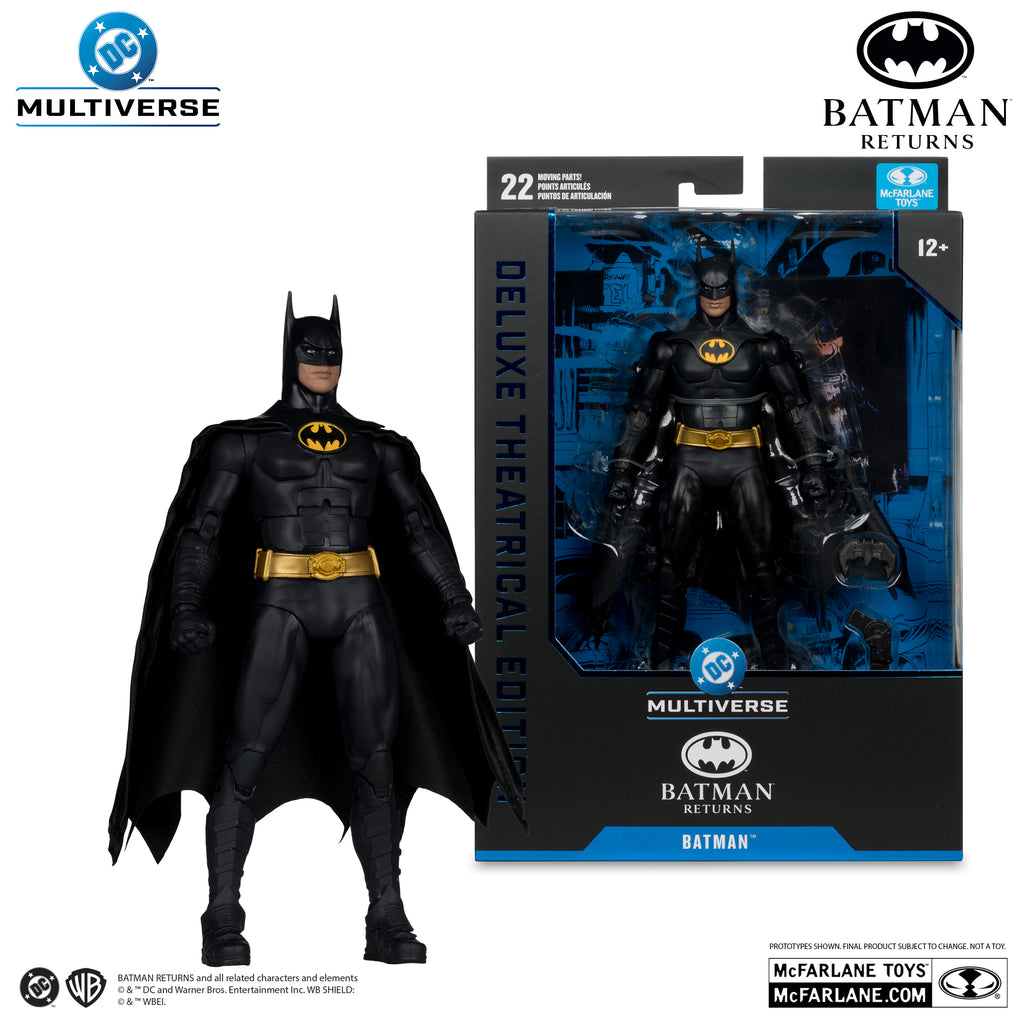 McFarlane DC Multiverse Batman (Batman Returns) Action Figure (Deluxe Theatrical Edition)
