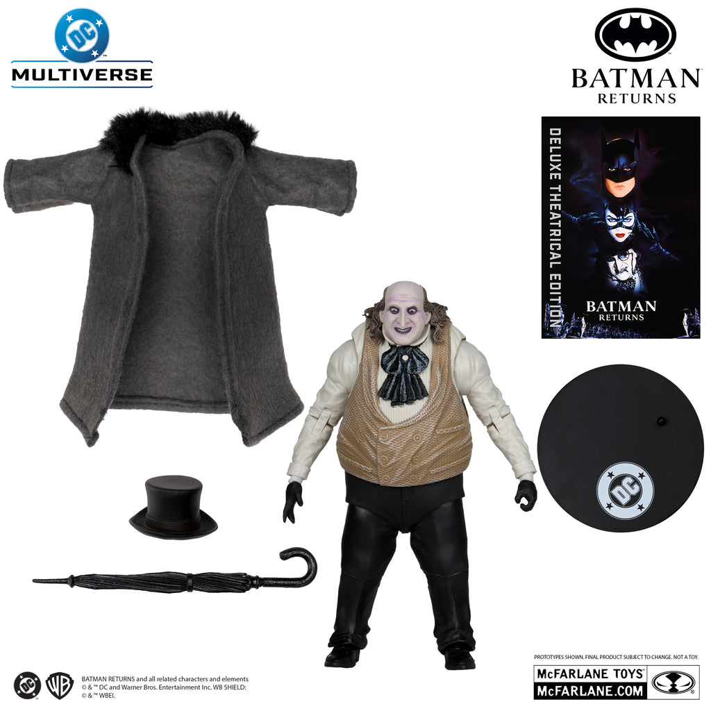 McFarlane DC Multiverse The Penguin Action Figure (Batman Returns) (Deluxe Theatrical Edition)