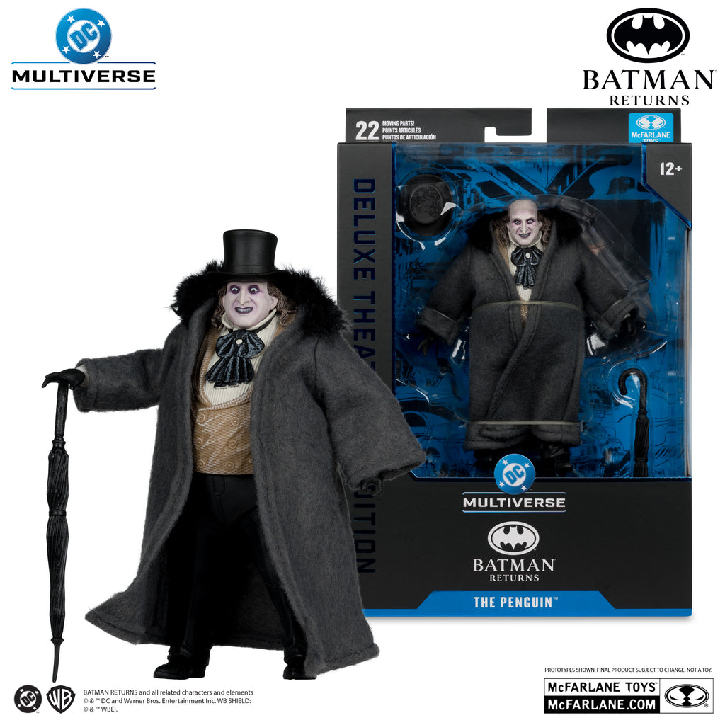 McFarlane DC Multiverse The Penguin Action Figure (Batman Returns) (Deluxe Theatrical Edition)