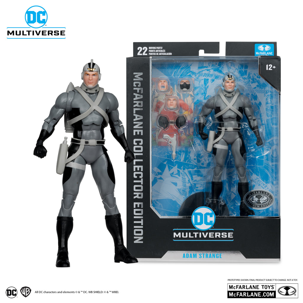 PLATINUM EDITION McFarlane Collector DC Multiverse Adam Strange (Strange Adventures)