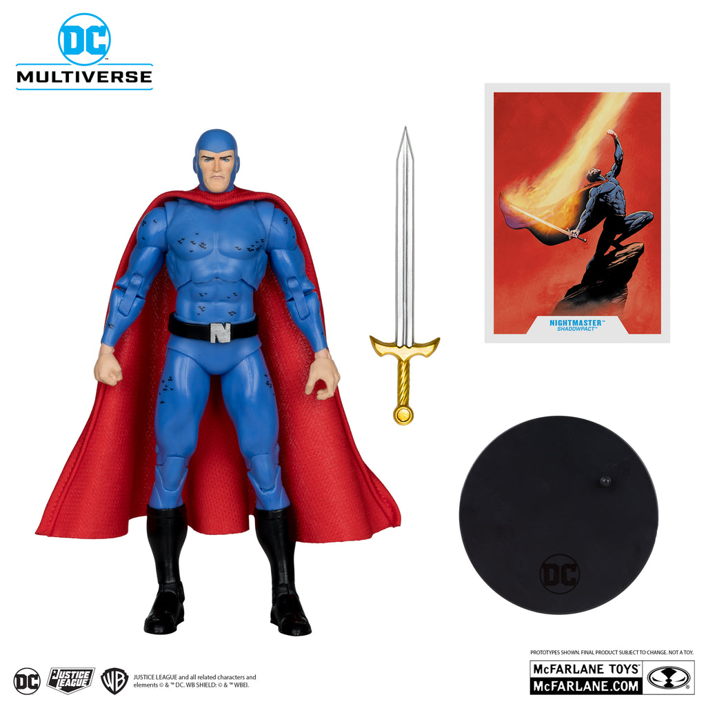 McFarlane DC Multiverse Nightmaster (Shadowpact) (Red Platinum Edition)