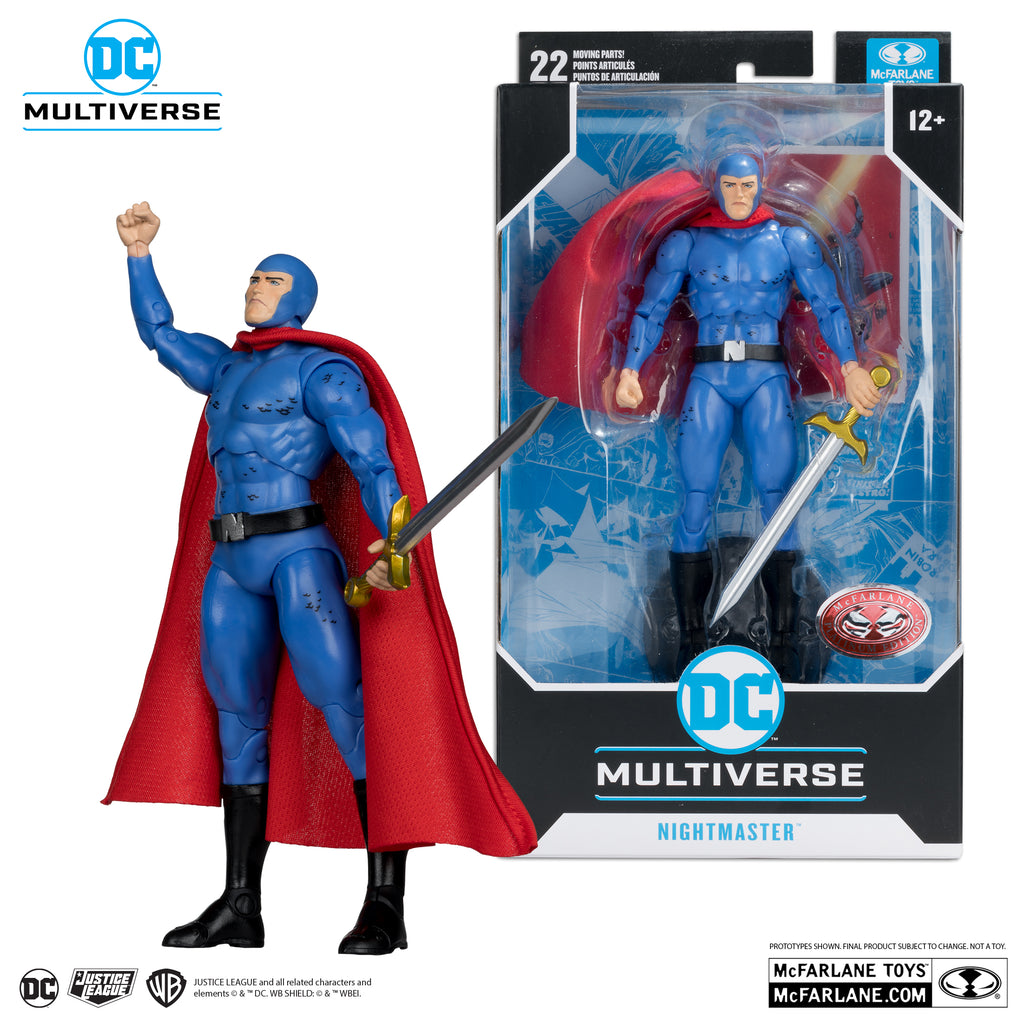 McFarlane DC Multiverse Nightmaster (Shadowpact) (Red Platinum Edition)