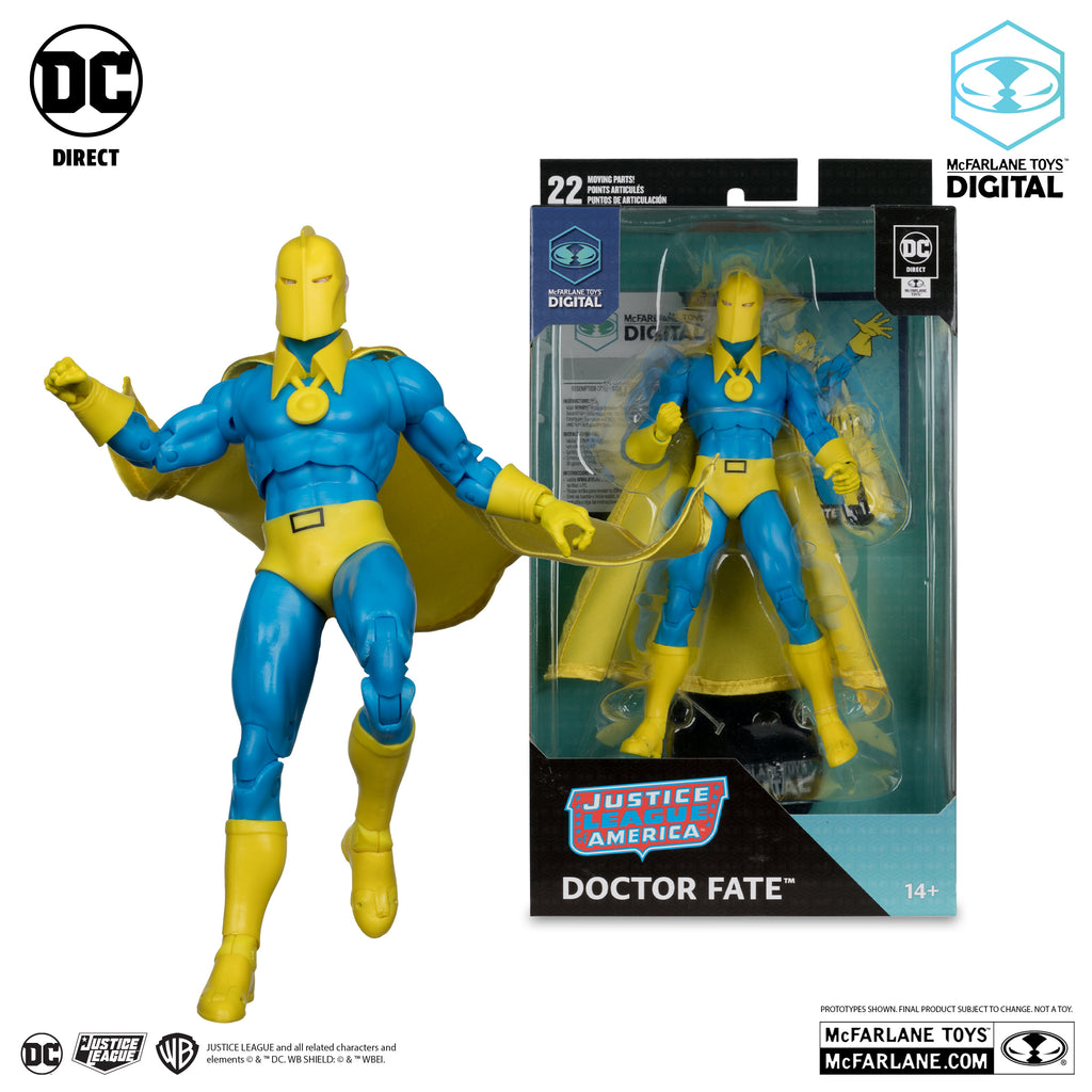 (PLATINUM EDITION) McFarlane Digital Collectible Doctor Fate (DC: The Silver Age) Action Figure (Copy)