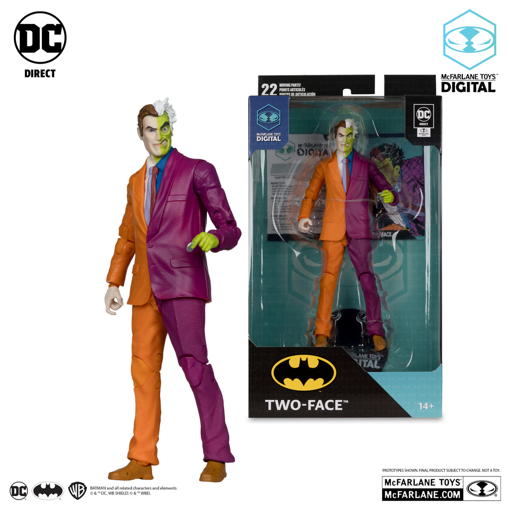 McFarlane Toys Digital Collectible Two-Face (The Silver Age) Action Figure