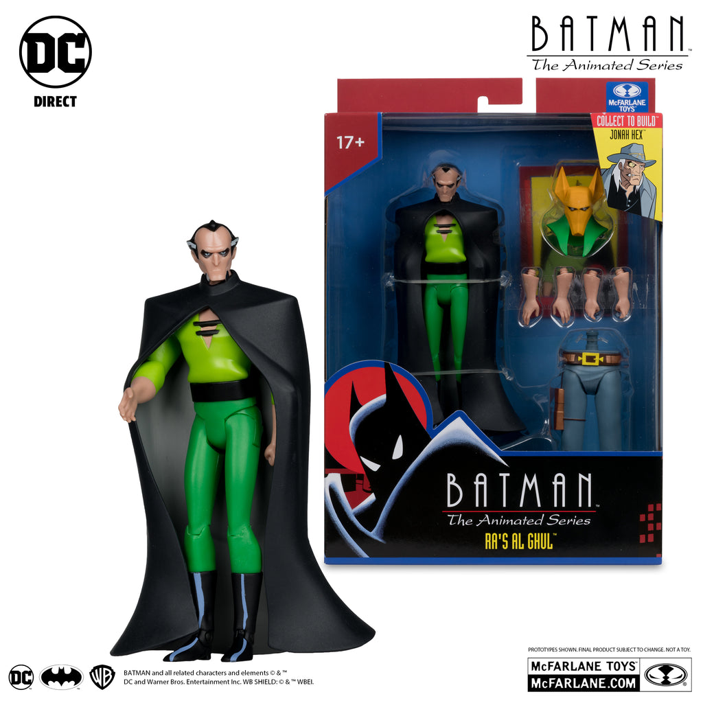 McFarlane DC Direct Batman: The Animated Series Ra’s Al Ghul (Collect to Build Jonah Hex) Action Figure