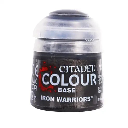 Citadel Base Paint: Iron Warriors (12ml) 