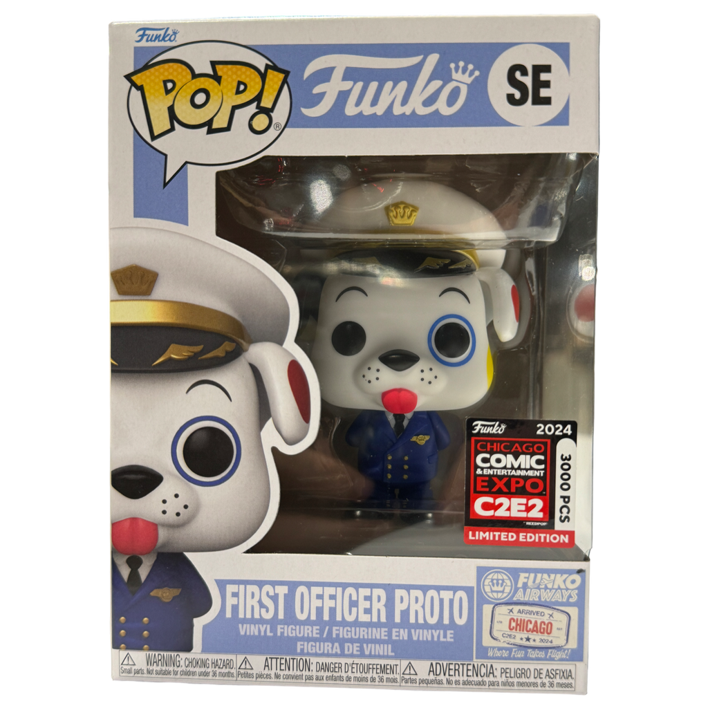 Funko Pop! First Officer Proto (Pilot) C2E2 (Official Sticker) Exclusive