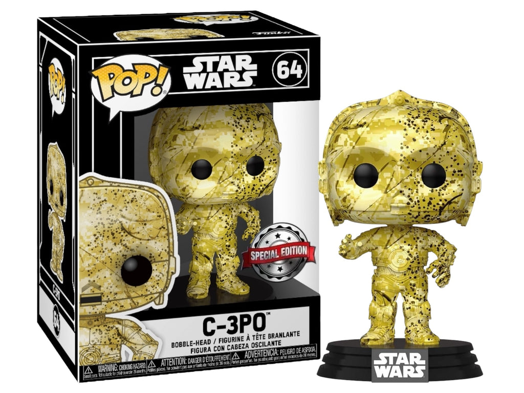 Funko Pop Star Wars C-3PO (Futura) (Special Edition Sticker) #64 