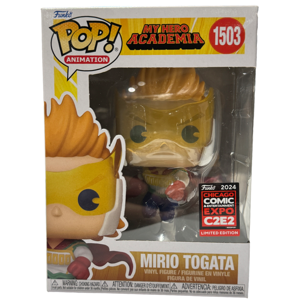 Funko Pop! My Hero Academia Mirio Togata C2E2 (Official Sticker) Exclusive #1503