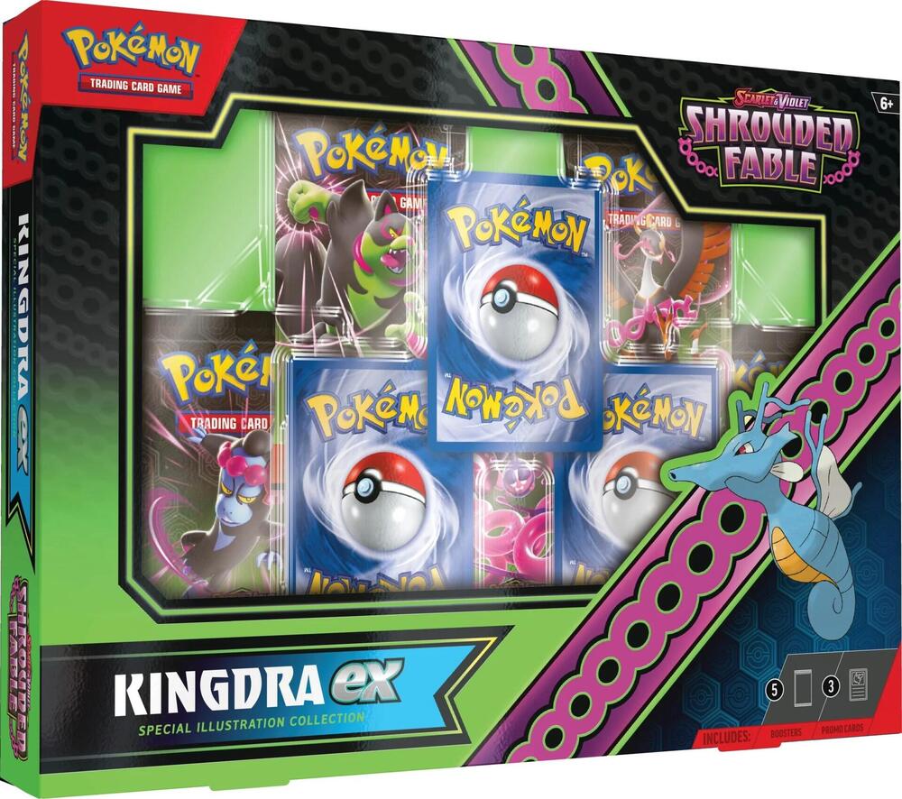 shrouded fates booster box Amazon.com: Pokemon TCG: Scarlet and Violet Shrouded Fable Elite Trainer Box  : Toys & Games