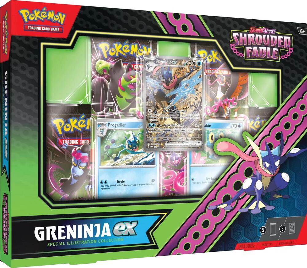 Pokemon TCG Shrouded Fates Greninja ex Special Illustration Collection Pokemon TCG Shrouded Fates Greninja ex Special Illustration Collection