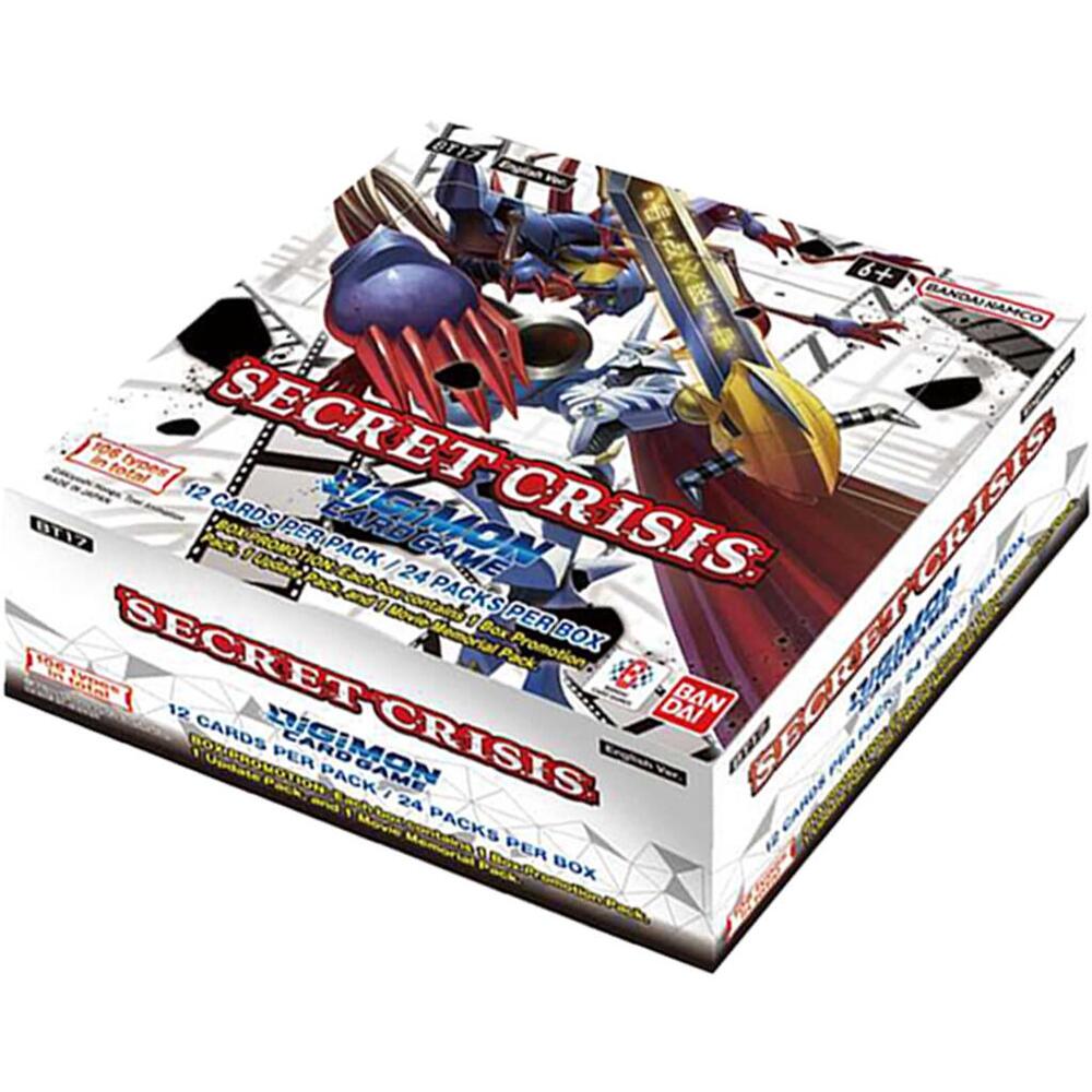 Digimon TCG Secret Crisis Booster Box | Undiscovered Realm Digimon TCG Secret Crisis Booster Box | Undiscovered Realm