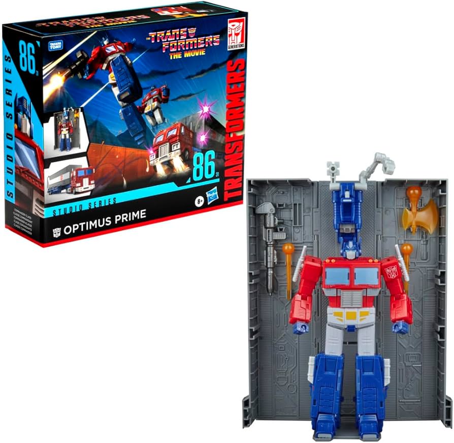The Transformers: The Movie Studio Series 86-31 Commander Class Optimus Prime Action Figure Hasbro