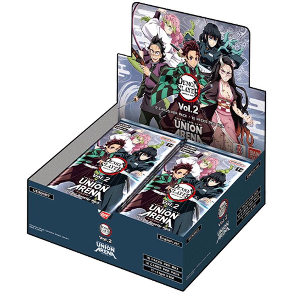 Demon Slayer: Kimetsu no Yaiba Vol.2 - Booster Box - UEX05BT: Demon Slayer: Kimetsu no Yaiba Vol.2 (UEX05BT) (16 packs)