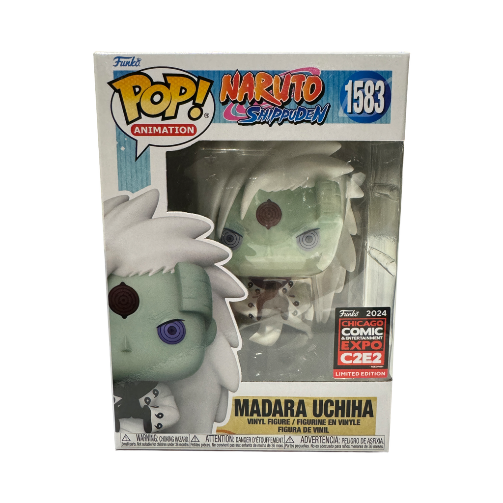 Funko Pop! Naruto Madara Uchiha C2E2 (Official Sticker) Exclusive #1583