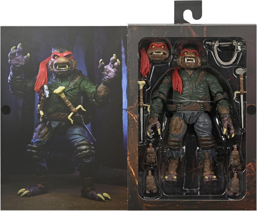 NECA Universal Monsters / Teenage Mutant Ninja Turtles Raphael as The Wolfman 7