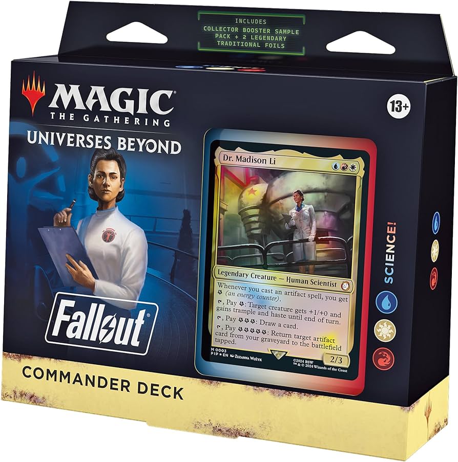 Magic The Gathering Fallout Commander Deck Science!