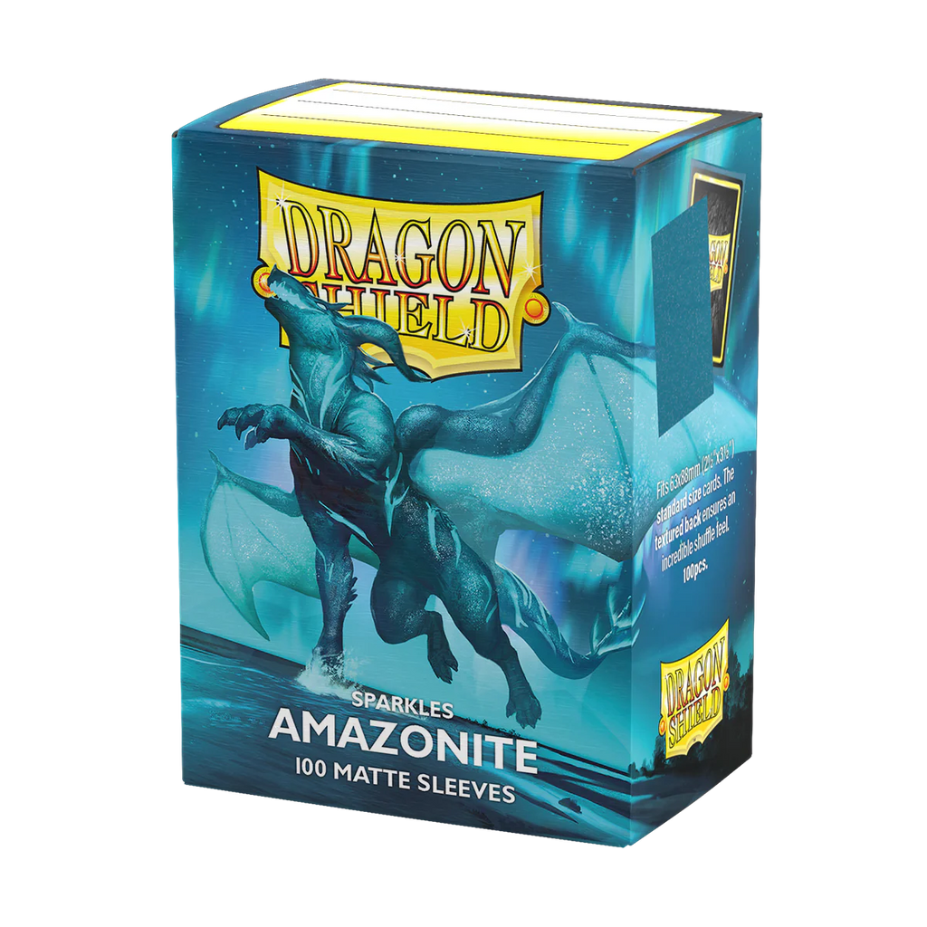 Dragon Shield Dual Matte Standard Sleeves - Amazonite (100-Pack)