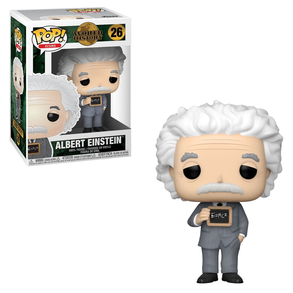 Funko Pop Icons World History Albert Einstein #26 