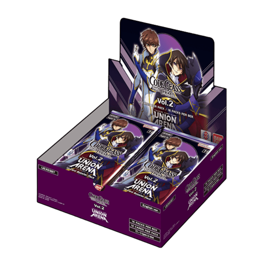 Union Arena Code Geass: LeLouch of the Rebellion Vol. 2 - Booster Box (16 Packs)