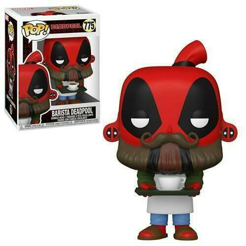 (Light Box Damage) Funko Pop! Deadpool Barista Deadpool #775