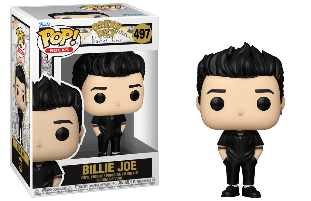 Funko Pop! Rocks Green Day Billie Joe (Basket Case) #497