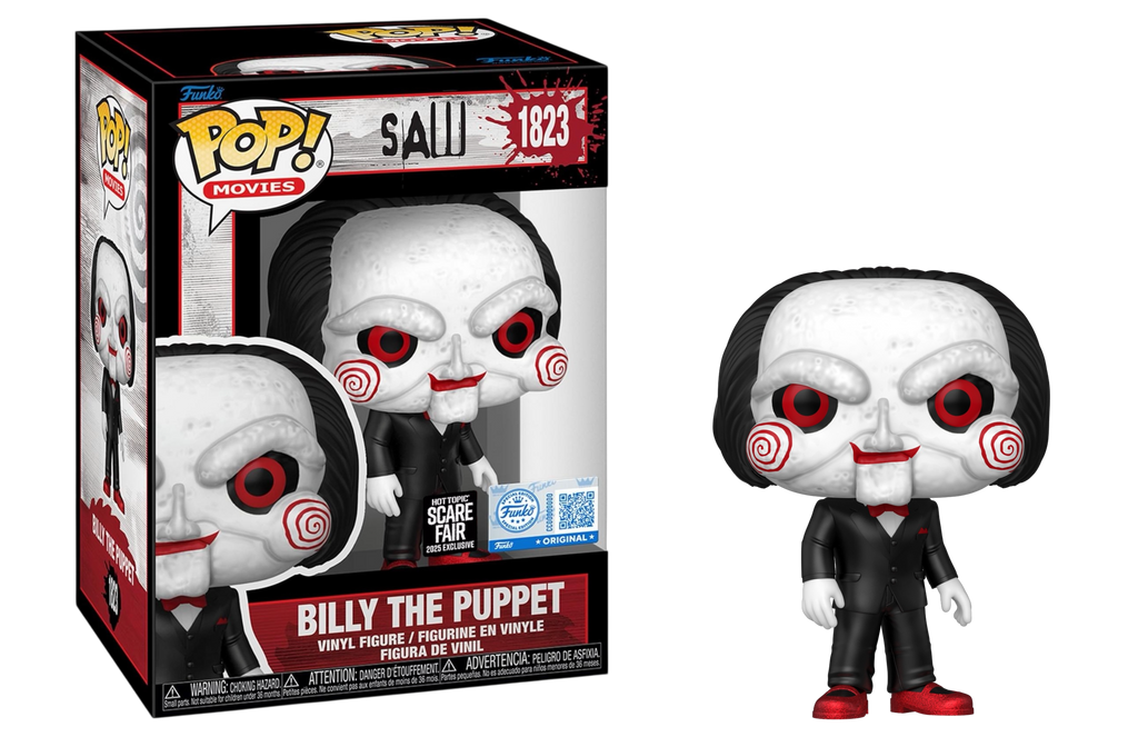 Funko Pop! Saw Billy The Puppet (Exclusive) (Scare Fair 2025) #1823 