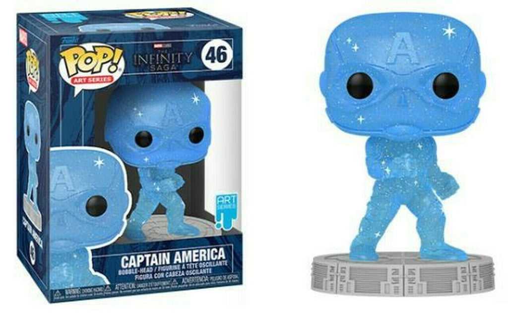 Funko Pop The Infinity Saga Captain America Art Series #46 