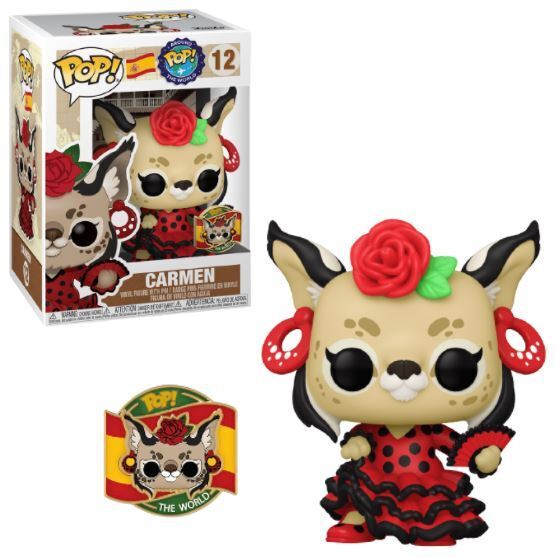 (Light Box Damage) Funko Pop! Pop! Around The World Carmen #12