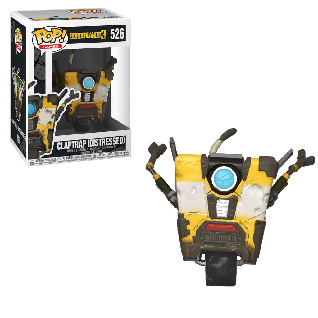 (Box Damage) Funko Pop! Borderlands3 Claptrap(Distressed) #526 