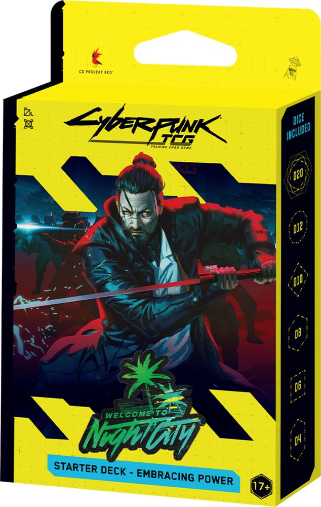 Cyberpunk TCG Embracing Power - Beta Starter Deck