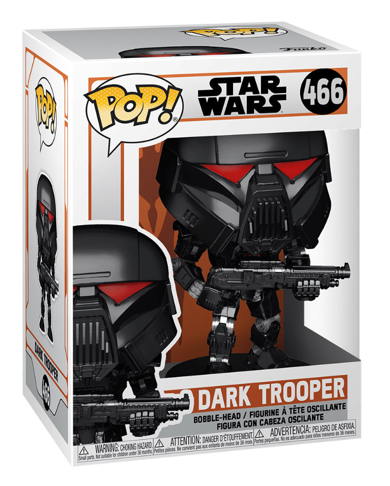 (Light Box Damage) Funko Pop! Star Wars Dark Trooper #466