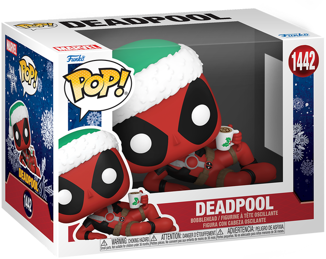 Funko Pop! Holiday Deadpool (Laying Down) #1442 