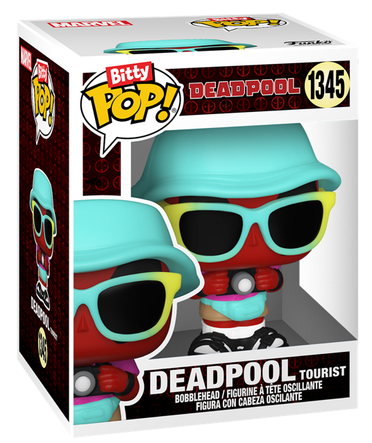 (Box Damage) Funko Pop! Deadpool Tourist Deadpool #1345 