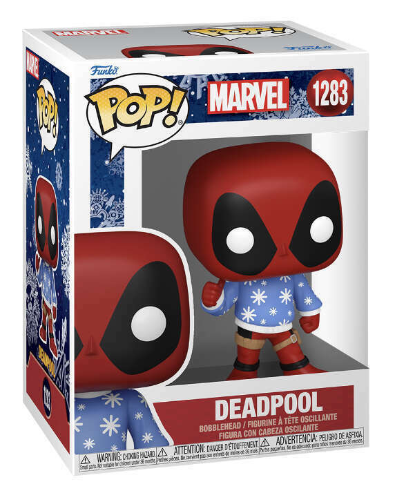 (Light Box Damage) Funko Pop! Marvel Deadpool (Holiday Sweater) #1283