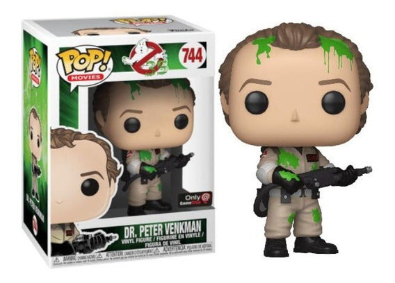 Funko Pop! Ghostbusters 35th Dr. Peter Venkman Slimed Exclusive #744 