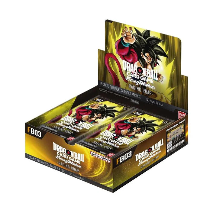 Dragon Ball Super TCG: Fusion World 03 Booster Box Raging Roar [FB03]