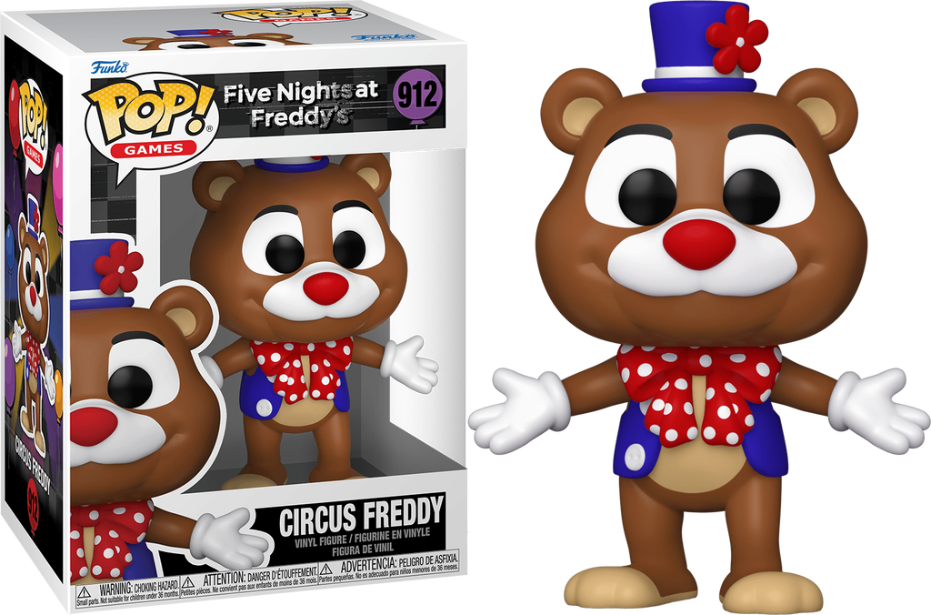 Funko Pop! Five nights at Freddy's Circus Freddy #912