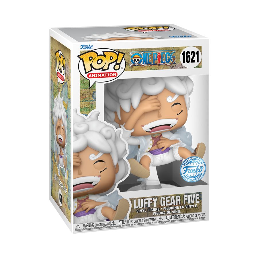 Funko Pop! One Piece Luffy Gear 5 (laughing) Exclusive #1621