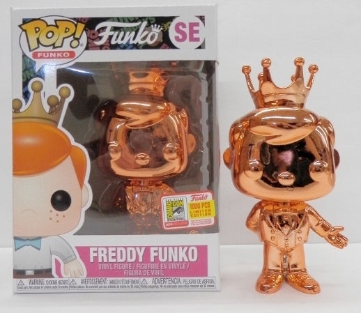 Funko Pop Freddy Funko Orange Chrome Fundays (Exclusive) SE 