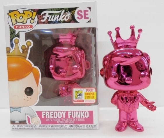 Funko Pop Freddy Funko Pink Chrome Fundays (Exclusive) SE 